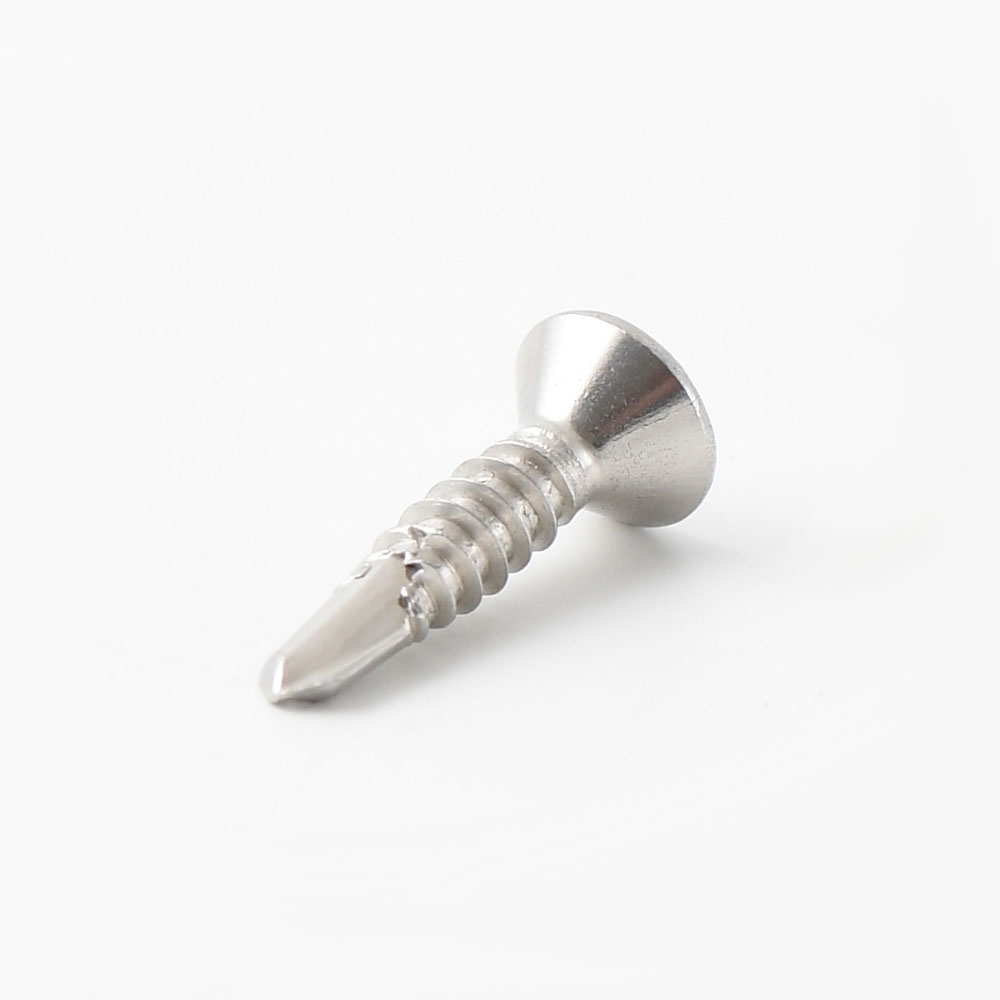 A2 stainless DIN 7504O Z POZI countersunk self-drilling (tek) screw 3.9 x 50