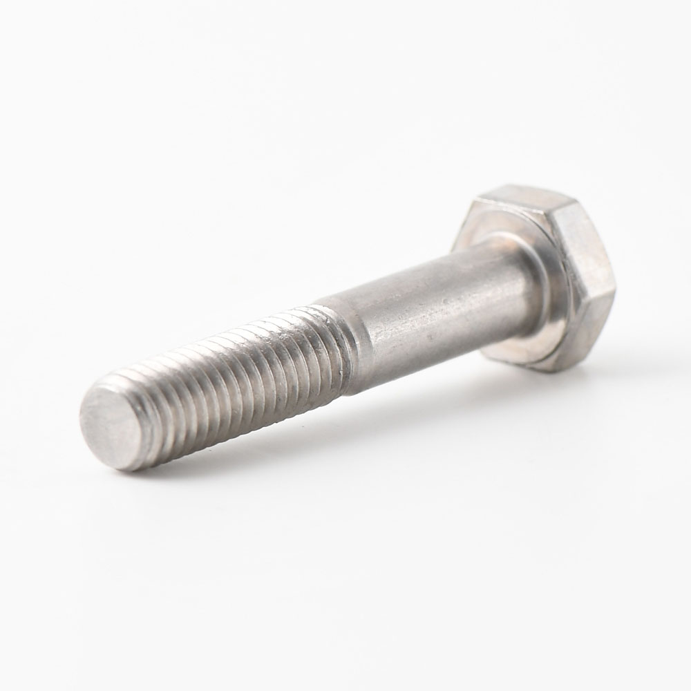 A4 stainless DIN 931/ ISO 4014 hex head bolt M6 x 40