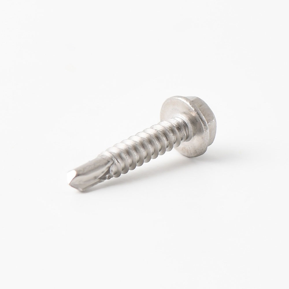 A4 stainless hex self-drilling screw (DIN 7504K) 4.8 x 25