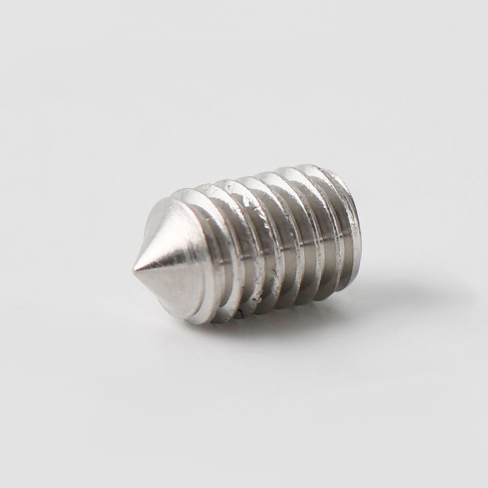 A2 stainless DIN 914 / ISO 4027 socket set (grub) screw, cone point M8 x 8